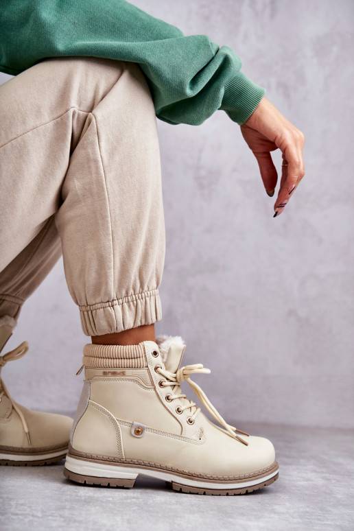 Šilti aulinukai smėlio spalvos Liv Šilti aulinukai smėlio spalvos Liv