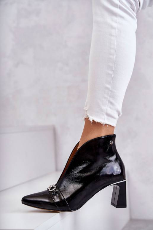 Aulinukai su kulniukais juodos spalvos Aulinukai su kulniukais juodos spalvos