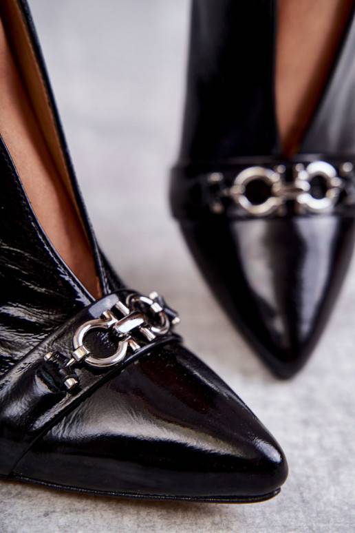 Aulinukai su kulniukais juodos spalvos Aulinukai su kulniukais juodos spalvos