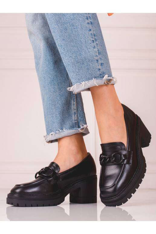 Juodos spalvos moteriški mokasinai... Juodos spalvos moteriški mokasinai...