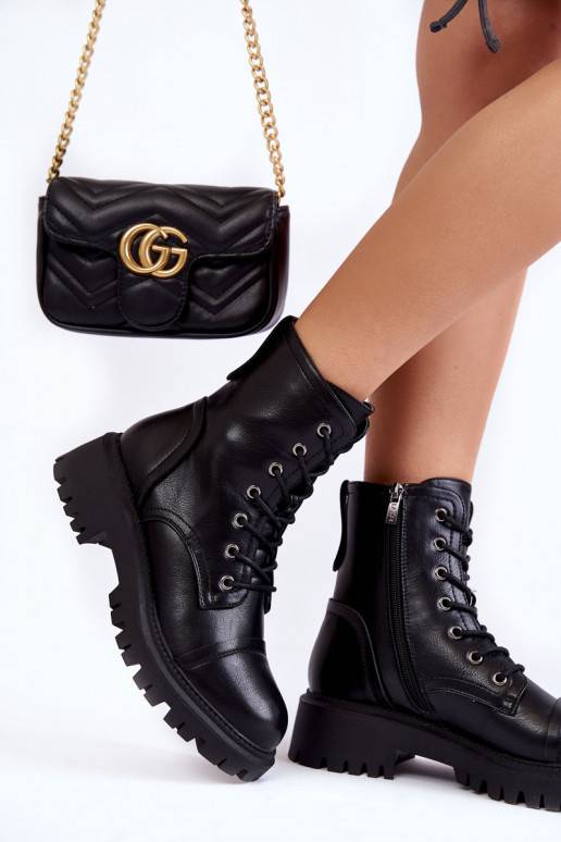 Moteriški pašiltinti kerziniai batai... Moteriški pašiltinti kerziniai batai...