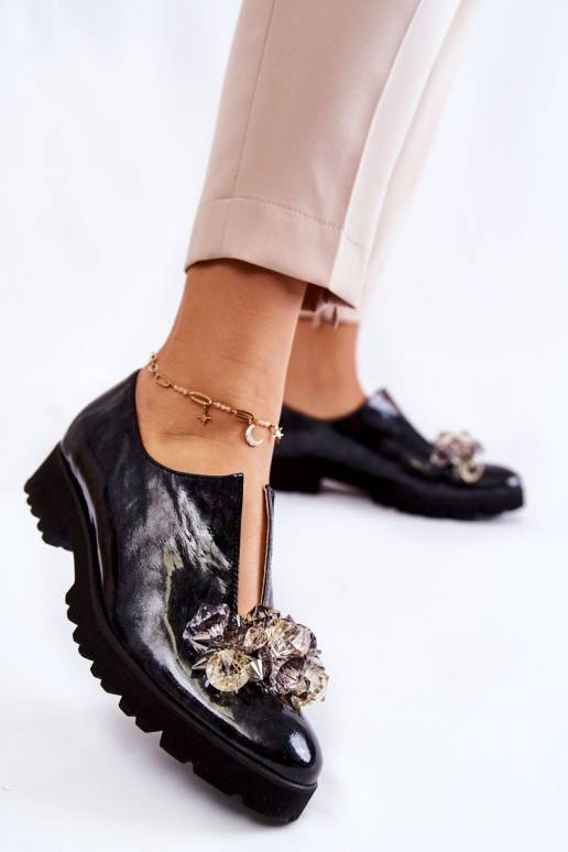 Moteriški batai su ornamentais ir... Moteriški batai su ornamentais ir...