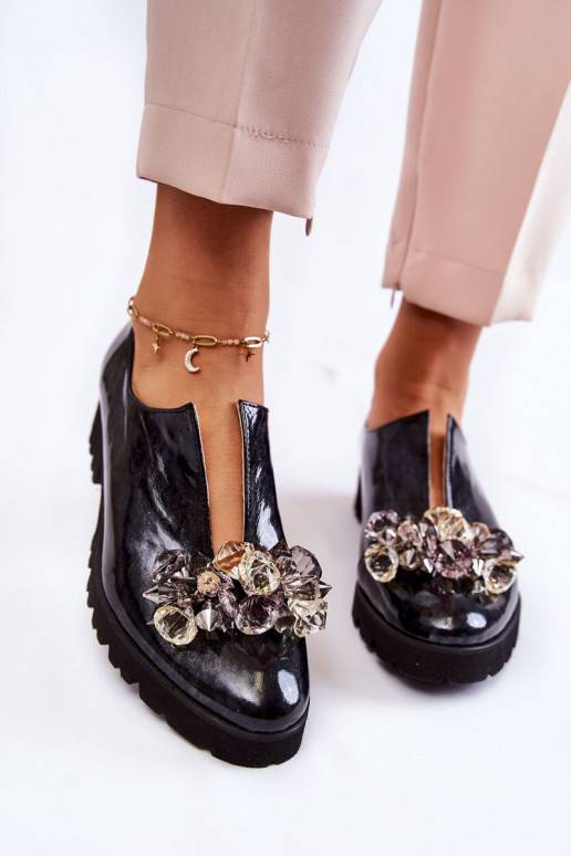 Moteriški batai su ornamentais ir... Moteriški batai su ornamentais ir...