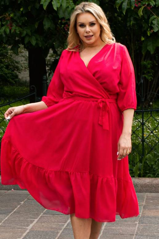  Plus size dress modelis 168976 Karko 