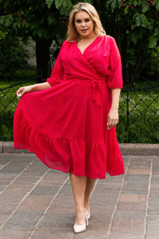  Plus size dress modelis 168976 Karko 