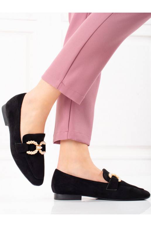 Moteriški mokasinai Shelovet juodos spalvos 