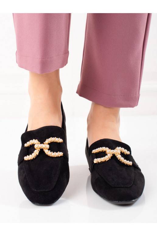 Moteriški mokasinai Shelovet juodos spalvos 