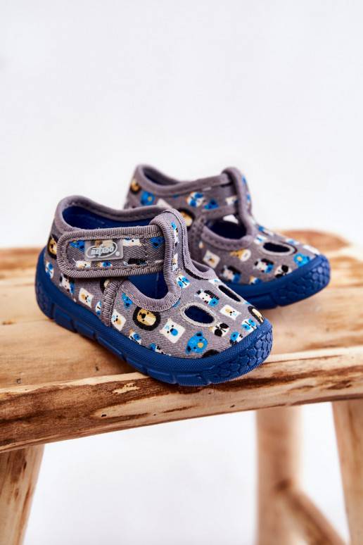 Batai/šlepetės Befado pilkos spalvos Batai/šlepetės Befado pilkos spalvos