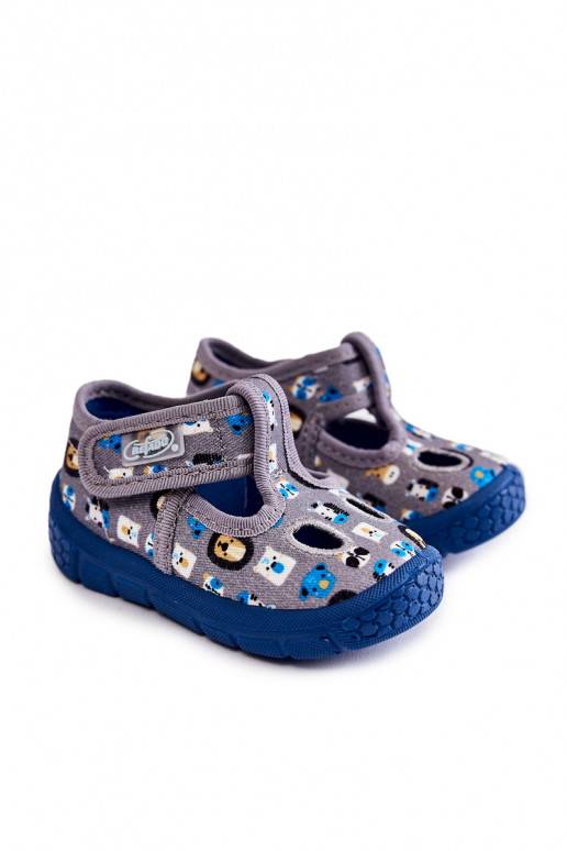 Batai/šlepetės Befado pilkos spalvos Batai/šlepetės Befado pilkos spalvos