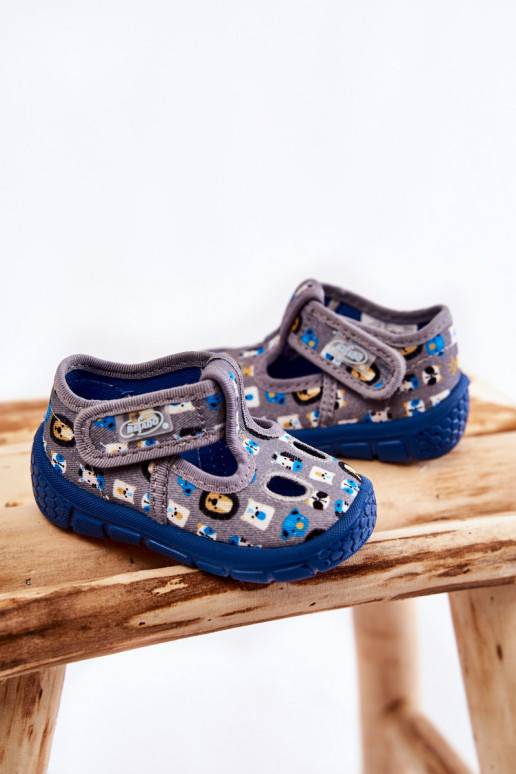 Batai/šlepetės Befado pilkos spalvos Batai/šlepetės Befado pilkos spalvos