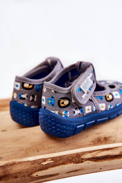 Batai/šlepetės Befado pilkos spalvos Batai/šlepetės Befado pilkos spalvos