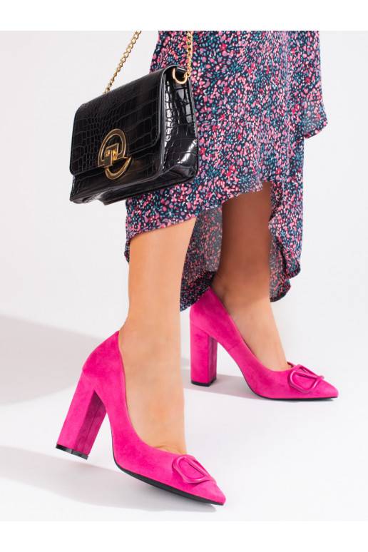 Aukštakulniai bateliai Vinceza iš zomšos 