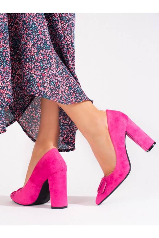 Aukštakulniai bateliai Vinceza iš zomšos 