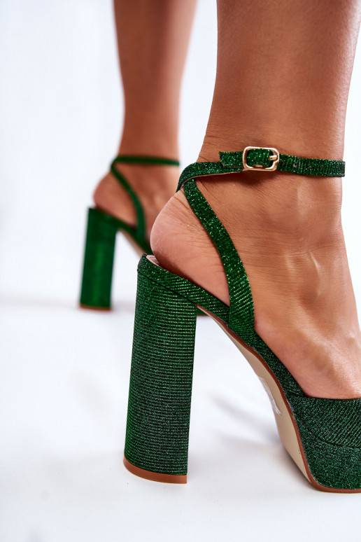 Blizgūs aukštakulniai bateliai Rosel...