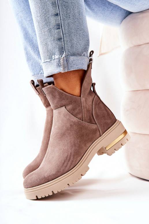 Pašiltinti kapučino spalvos aulinukai... Pašiltinti kapučino spalvos aulinukai...