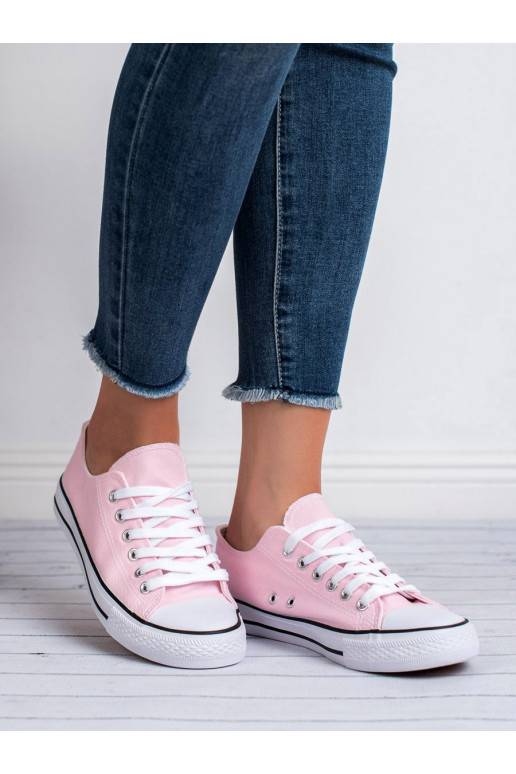  rožinės spalvos Moteriški batai Shelovet