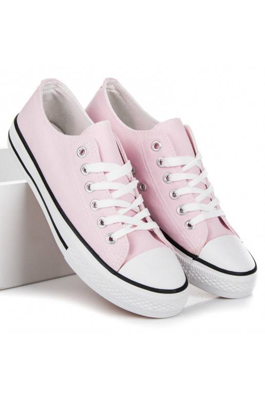  rožinės spalvos Moteriški batai Shelovet