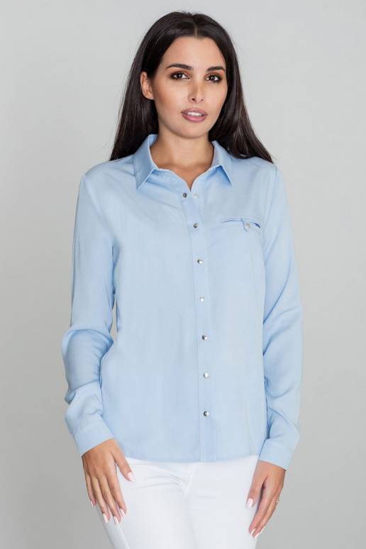  Marškiniai ilgomis rankovėmis modelis 111030 Figl 