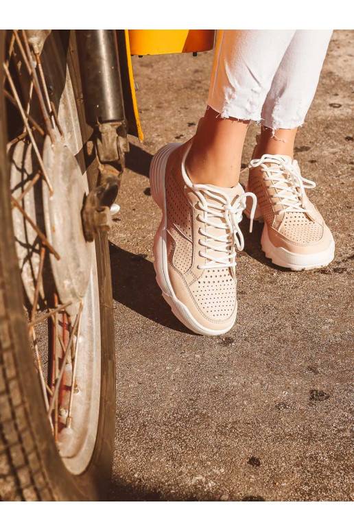  Sneakers batai modelio batai Shelovet  rožinės spalvos