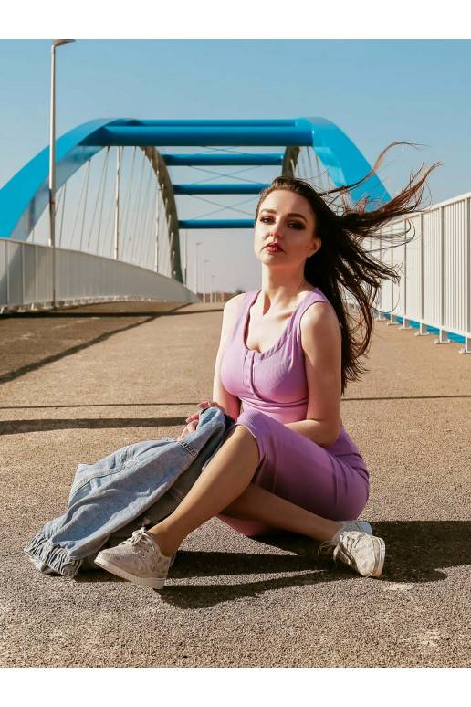  Sneakers batai modelio batai Shelovet  rožinės spalvos