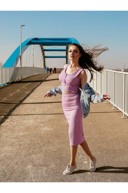  Sneakers batai modelio batai Shelovet  rožinės spalvos