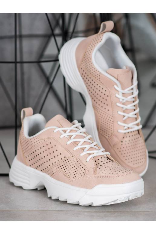  Sneakers batai modelio batai Shelovet  rožinės spalvos