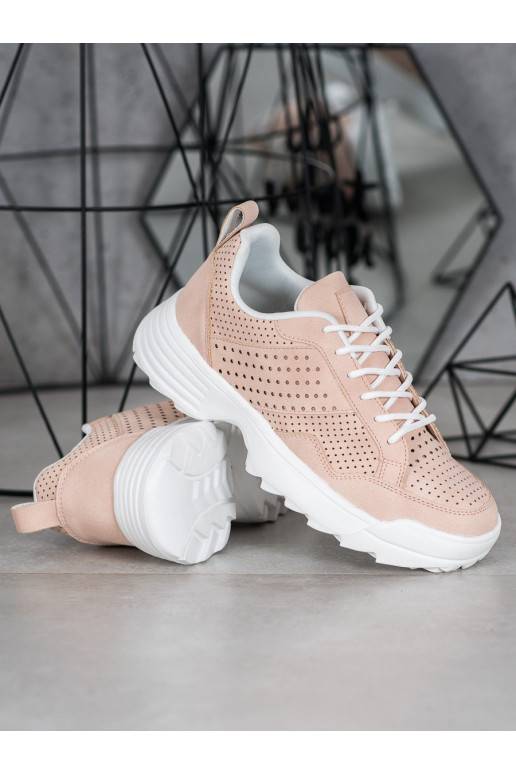  Sneakers batai modelio batai Shelovet  rožinės spalvos