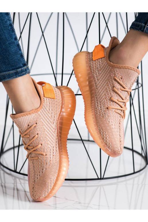Shelovet  Sneakers batai modelio batai oranžinės spalvos 