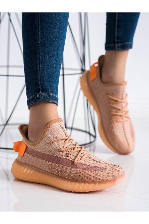 Shelovet  Sneakers batai modelio batai oranžinės spalvos 