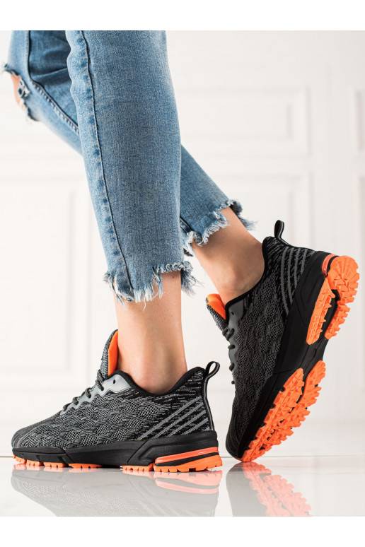   Sneakers batai modelio batai DK pilkos spalvos