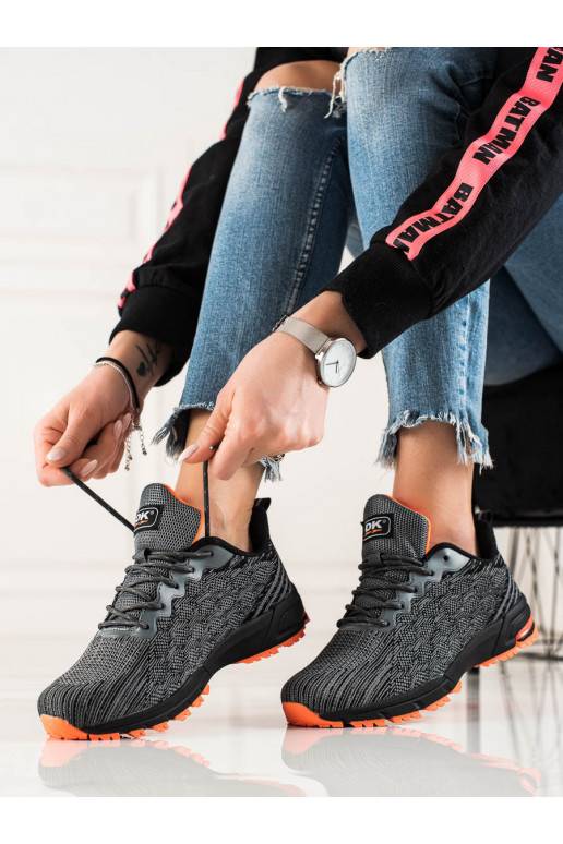   Sneakers batai modelio batai DK pilkos spalvos