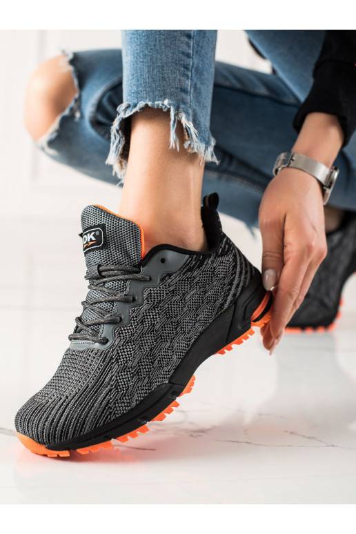   Sneakers batai modelio batai DK pilkos spalvos