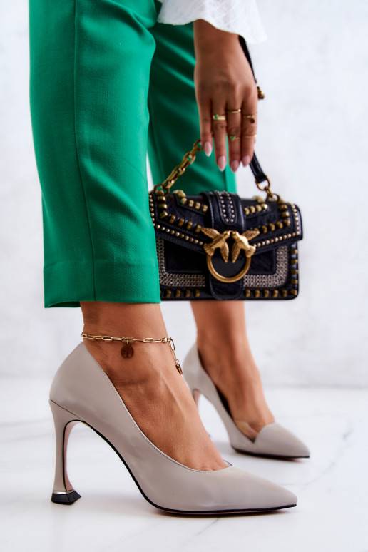 Pilkos spalvos aukštakulniai Tamira...