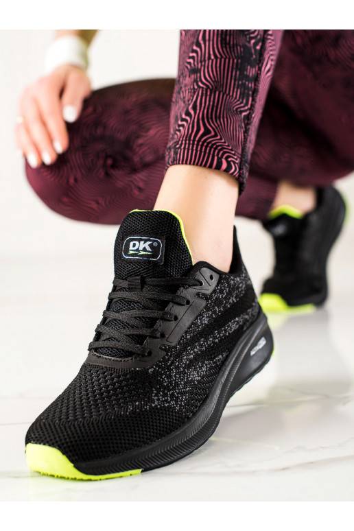 Sportinio stiliaus batai fitness DK juodos spalvos