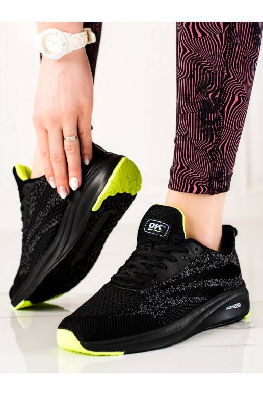 Sportinio stiliaus batai fitness DK juodos spalvos
