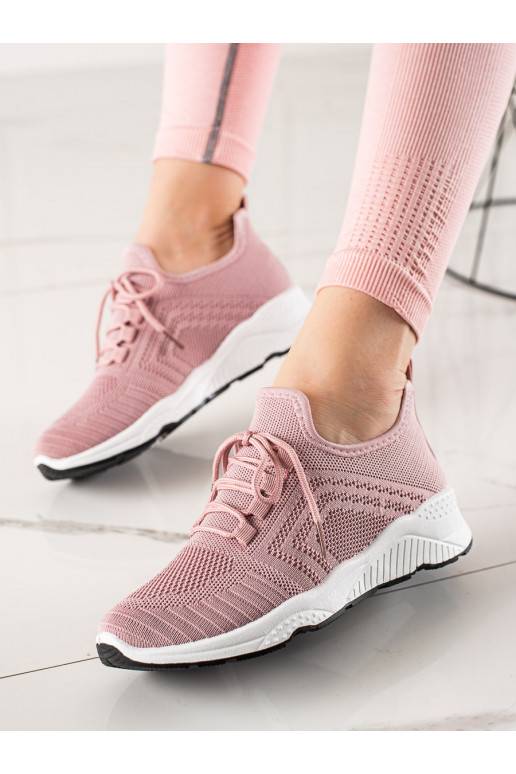 Sportinio stiliaus batai Shelovet rožinės spalvos