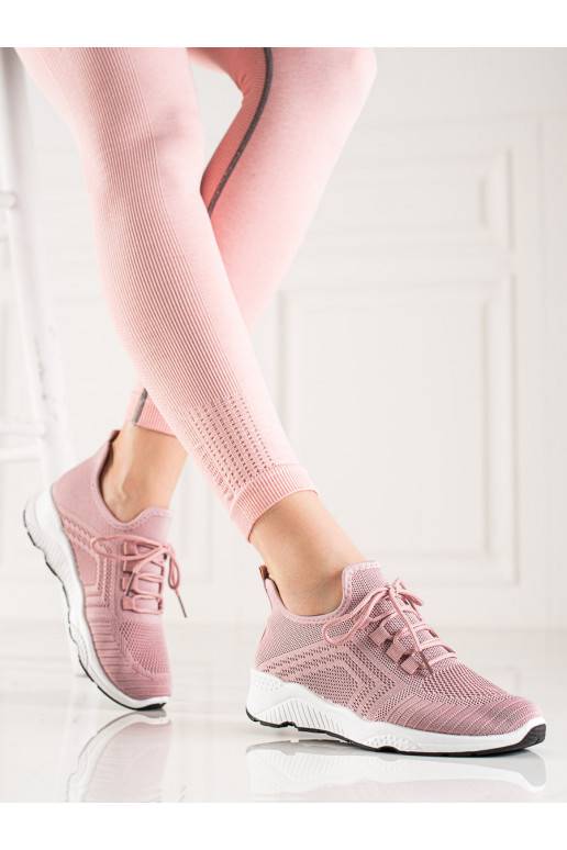 Sportinio stiliaus batai Shelovet rožinės spalvos