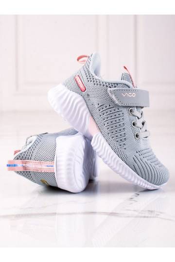 Sneakers batai modelio batai dziecięce Vico  pilkos spalvos