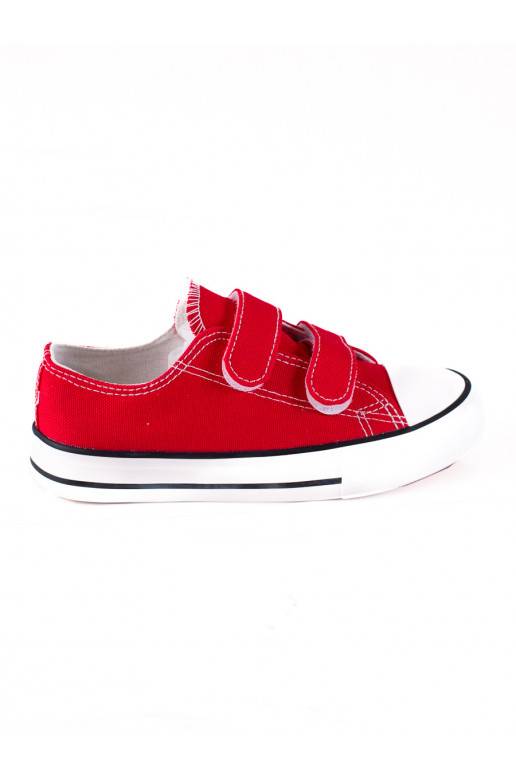 laisvalaikio batai dziecięce Vico z zapięciem  raudonos spalvos