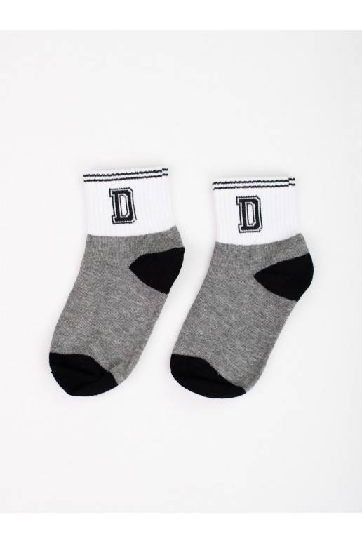 Kojinės Shelovet pilkos spalvos z gwiazdką