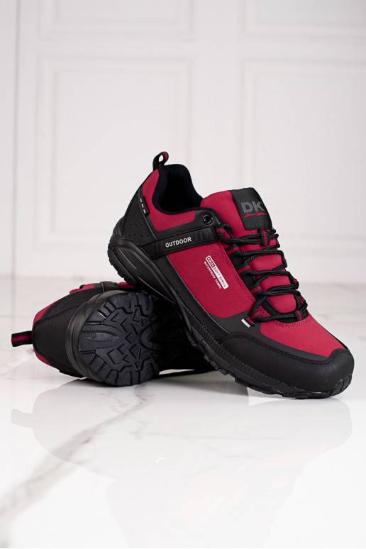 vyrams buty trekkingowe DK bordinės spalvos
