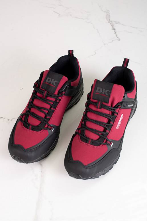 vyrams buty trekkingowe DK bordinės spalvos