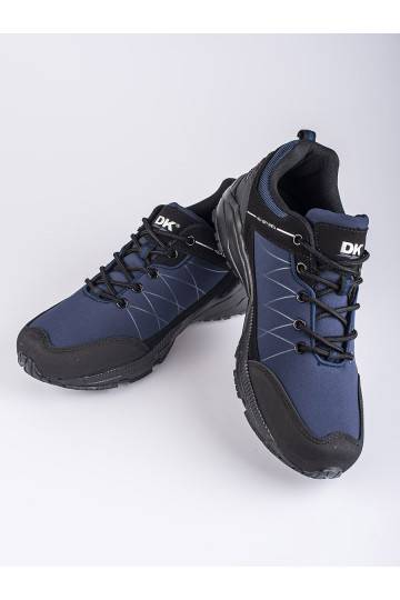 tamsiai mėlynos spalvos Vyriški trekingo batai DK Softshell 2