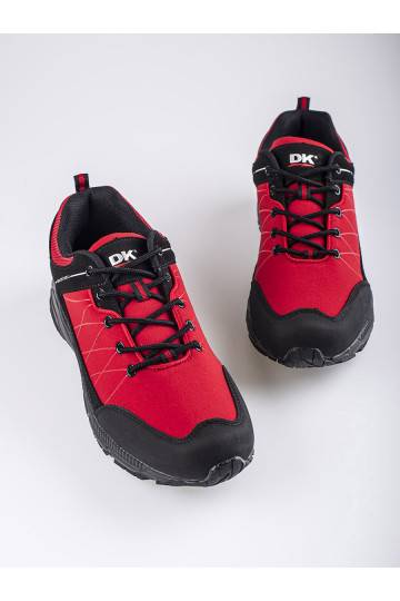 raudonos spalvos Vyriški trekingo batai  DK Softshell
