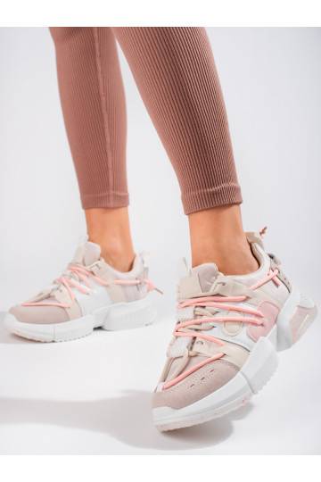 rožinės spalvos Sneakers batai modelio batai Shelovet