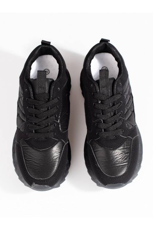  sportiniai batai Sneakers batai modelio batai Potocki juodos spalvos 