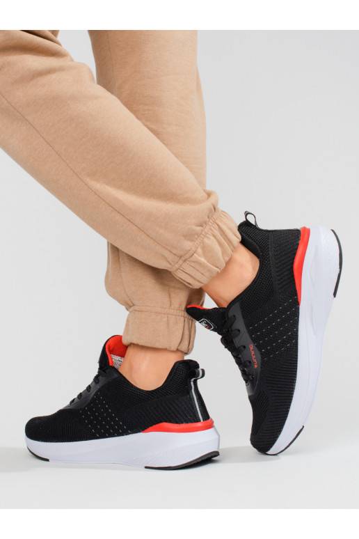 juodos spalvos sportiniai batai su masyviu kulnu DK   juodos spalvos sportiniai batai su masyviu kulnu DK