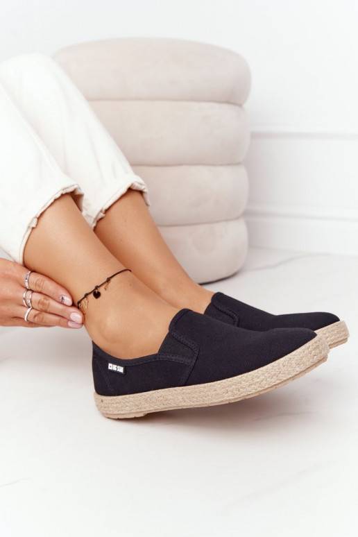 Espadrilės Big Star juodos spalvos Espadrilės Big Star juodos spalvos