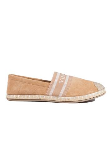 iš zomšos espadrilės  smėlio spalvos Vinceza 2