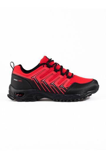 obuwie trekkingowe raudonos spalvos DK 2
